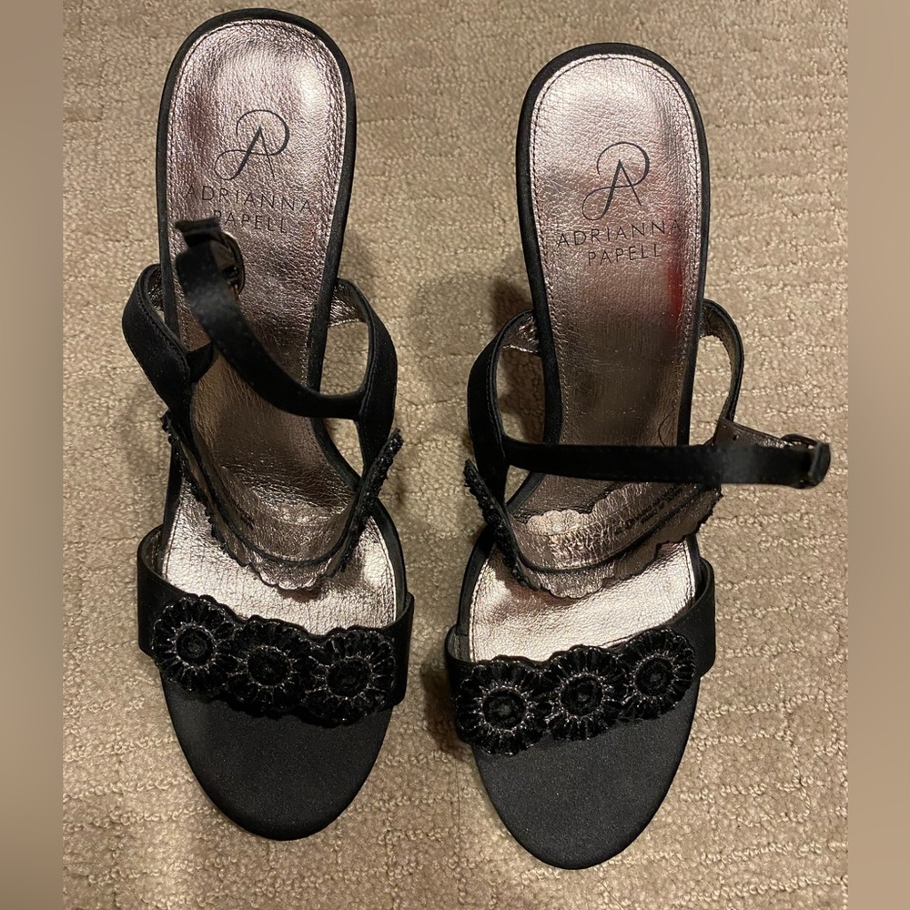 Adrianna Papell black heels